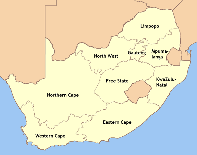 Provinces of South Africa